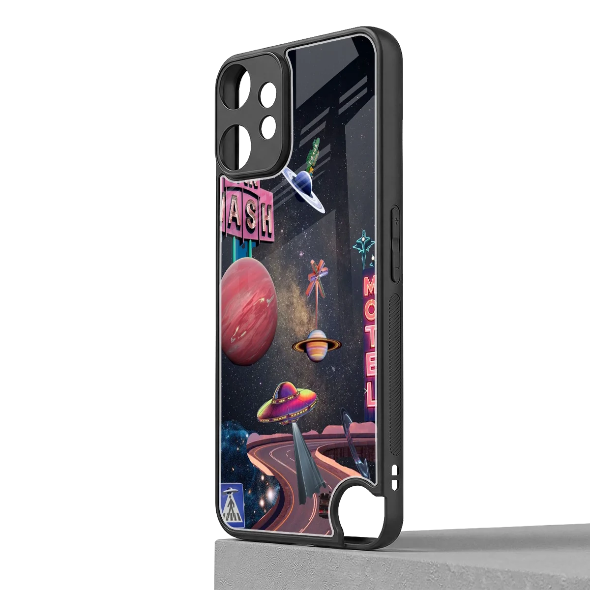 Cosmic Path cmf nothing phone 2 pro mobile cover | shockproof glass phone case