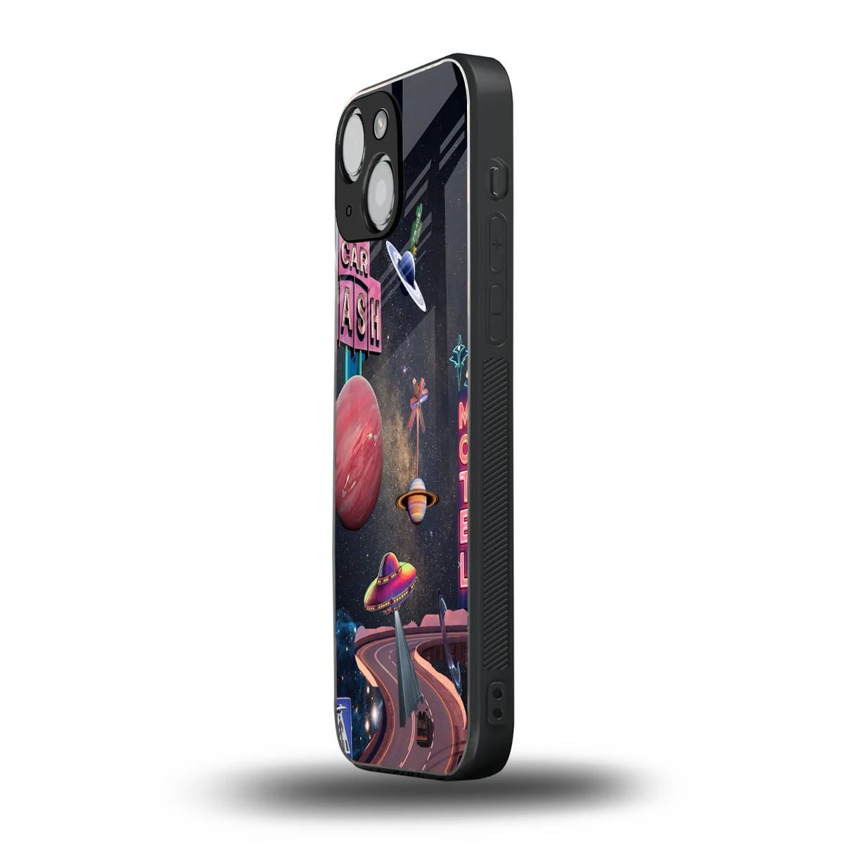 Cosmic Path iphone 12 mini mobile cover | shockproof glass phone case