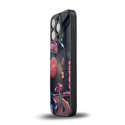 Cosmic Path iphone 12 pro mobile cover | shockproof glass phone case