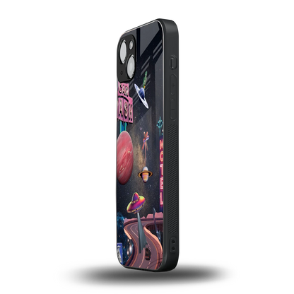 Cosmic Path iphone 14 mobile cover | shockproof glass phone case