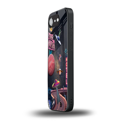 Cosmic Path iphone 16e mobile cover | shockproof glass phone case