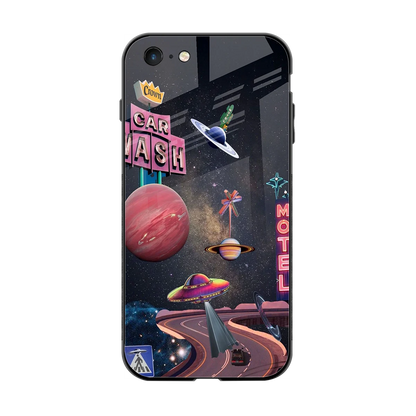 Cosmic Path back phone cover | glass case for iphone 6s