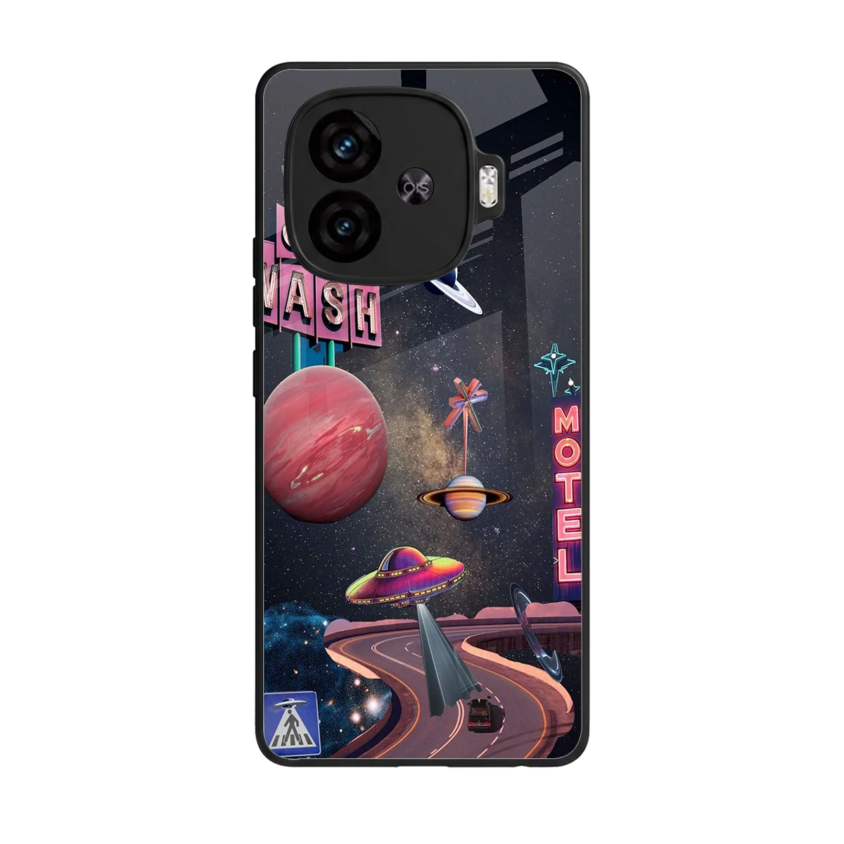 Cosmic Path back phone cover | glass case for iqoo neo 10r 5g