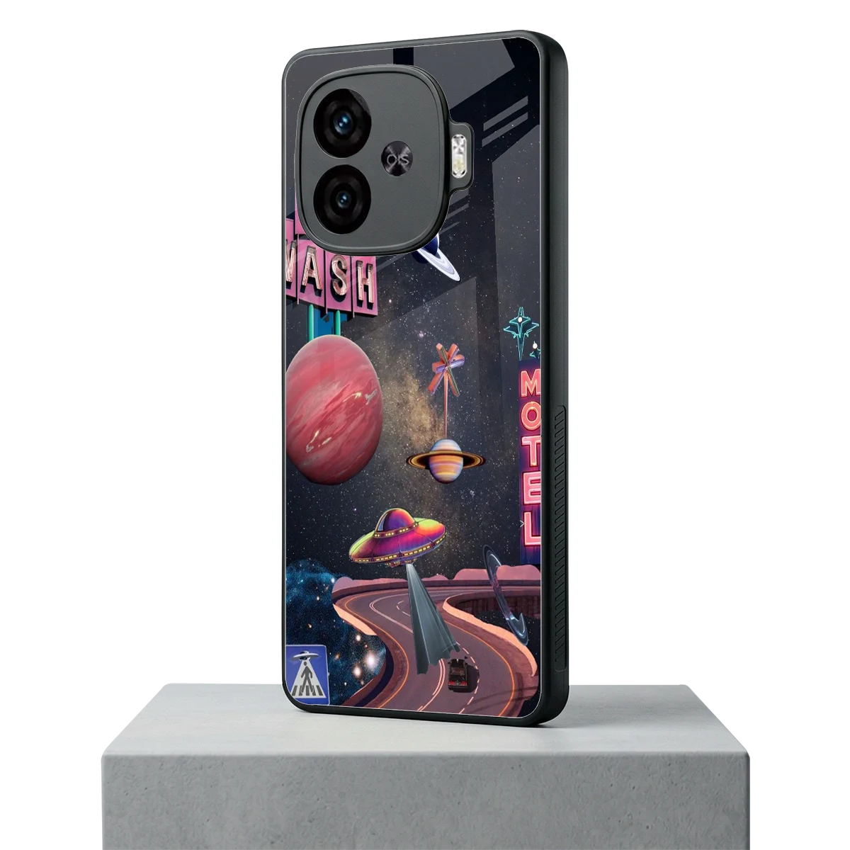 Cosmic Path iqoo neo 10r 5g mobile cover | shockproof glass phone case