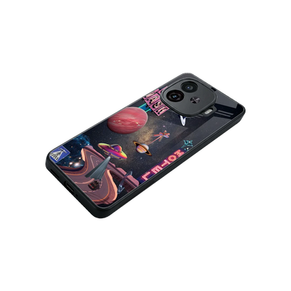 Cosmic Path stylish phone case for iqoo neo 10r 5g | glossy glass and slim fit