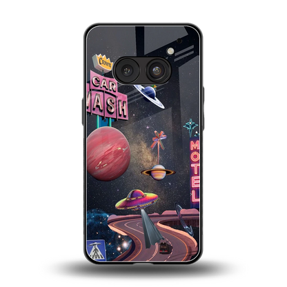 Cosmic Path back phone cover | glass case for nothing phone 2a plus