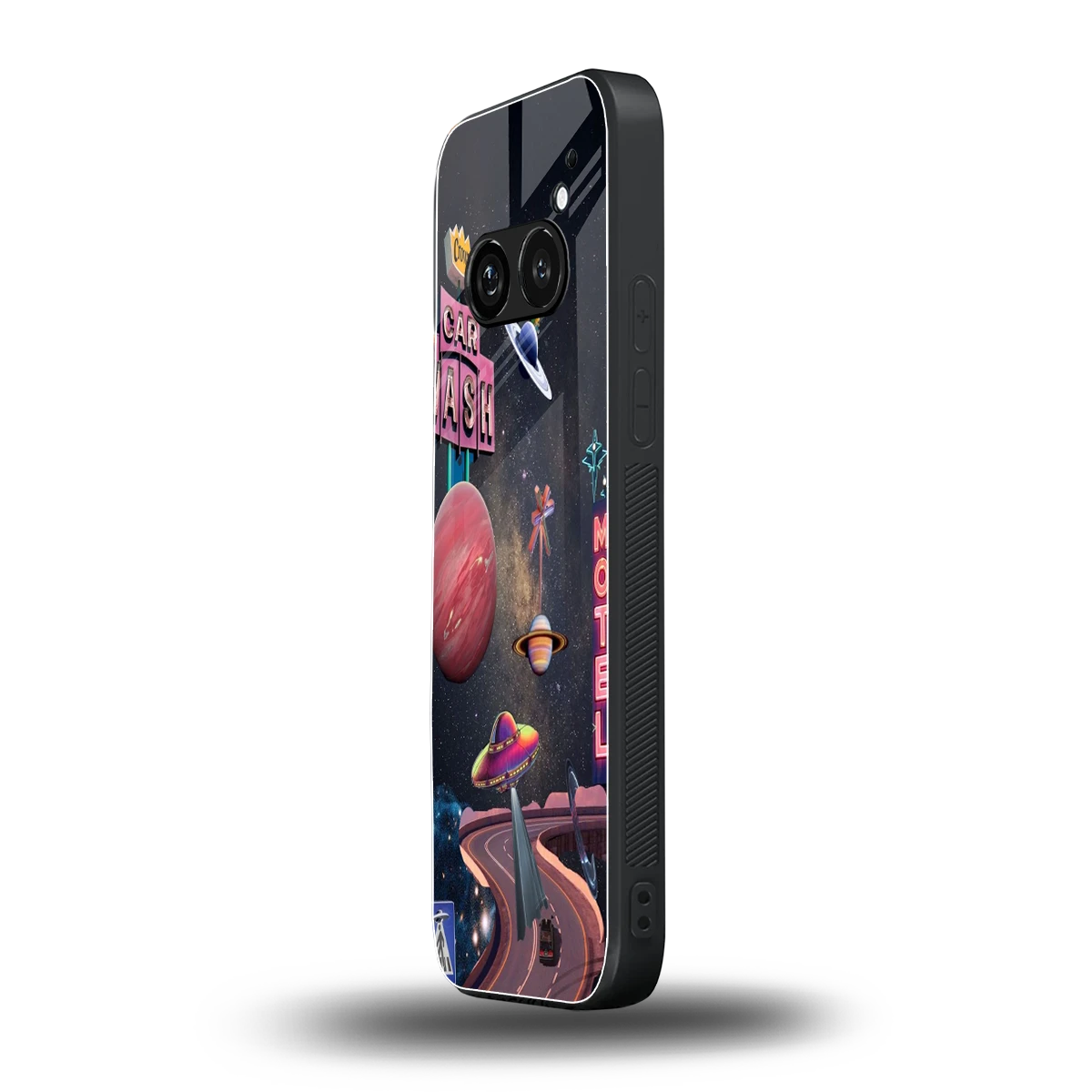 Cosmic Path nothing phone 2a plus mobile cover | shockproof glass phone case