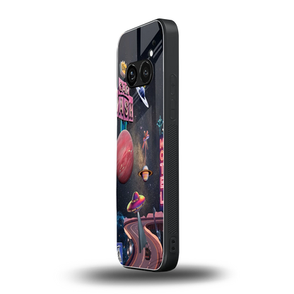 Cosmic Path nothing phone 2a plus mobile cover | shockproof glass phone case