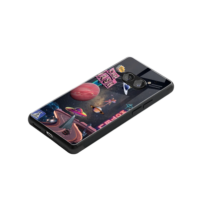 Cosmic Path stylish phone case for nothing phone 2a | glossy glass and slim fit
