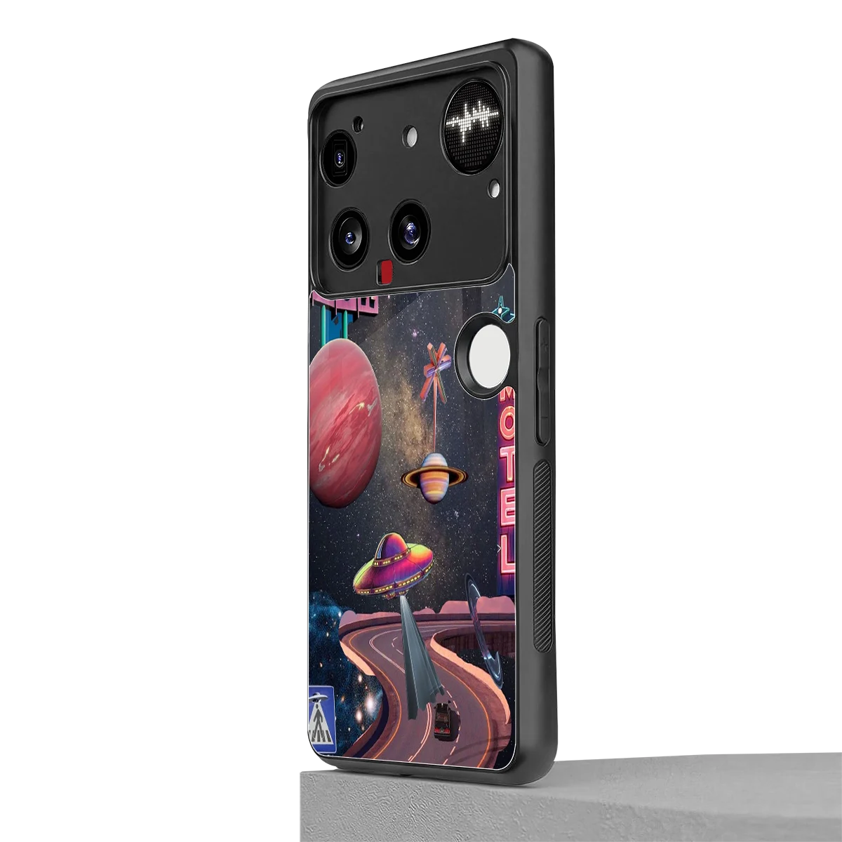 Cosmic Path nothing phone 3 mobile cover | shockproof glass phone case