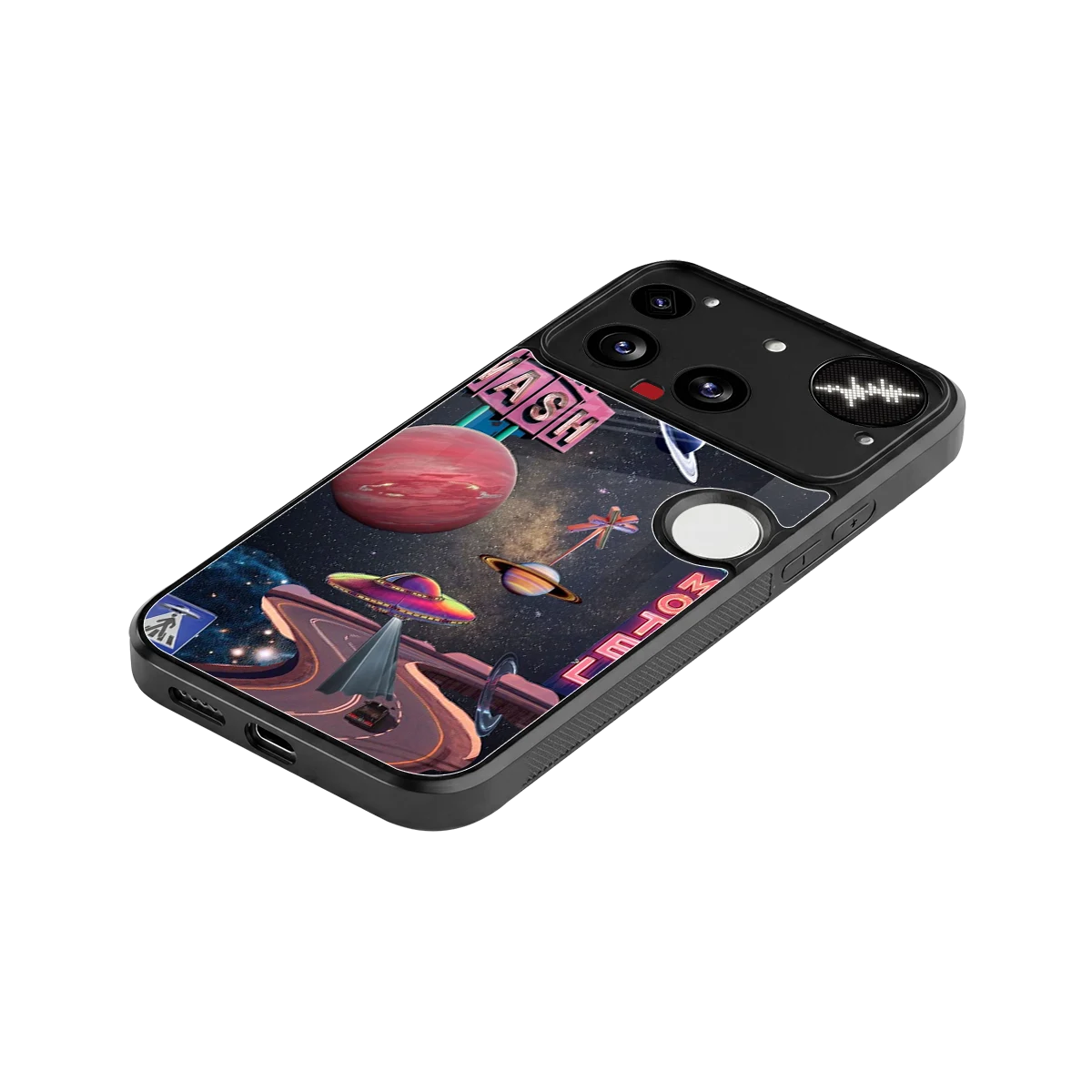 Cosmic Path stylish phone case for nothing phone 3 | glossy glass and slim fit