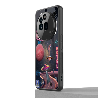 Cosmic Path nothing phone 3a pro mobile cover | shockproof glass phone case