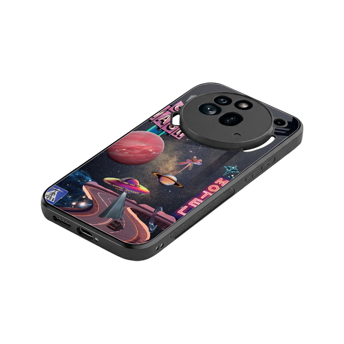 Cosmic Path stylish phone case for nothing phone 3a pro | glossy glass and slim fit