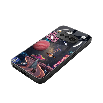 Cosmic Path stylish phone case for nothing phone 3a | glossy glass and slim fit