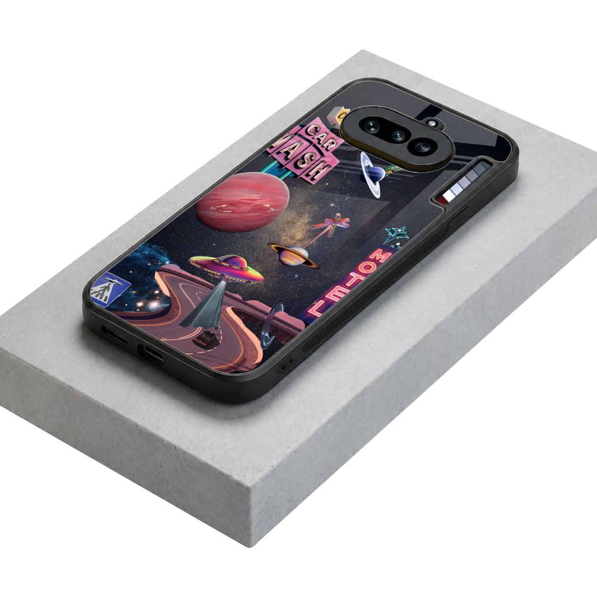 Cosmic Path stylish phone case for nothing phone 4a | glossy glass and slim fit