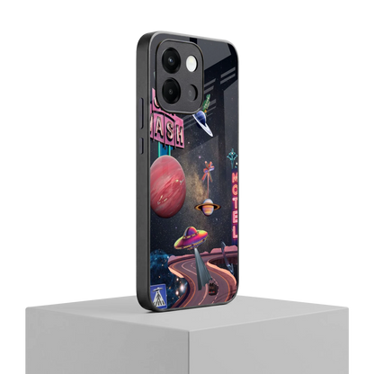 Cosmic Path oneplus 13s mobile cover | shockproof glass phone case