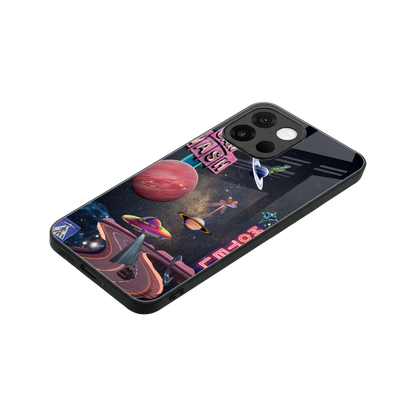 Cosmic Path stylish phone case for oneplus 13s | glossy glass and slim fit