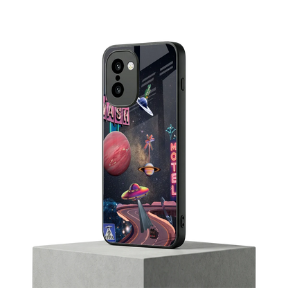 Cosmic Path oneplus 15r mobile cover | shockproof glass phone case