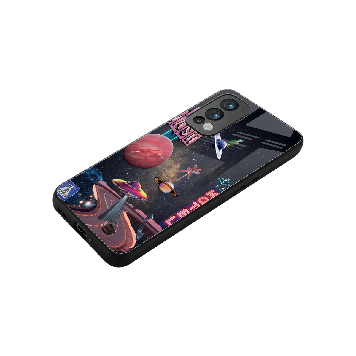 Cosmic Path stylish phone case for oneplus nord 2 | glossy glass and slim fit