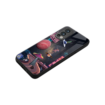 Cosmic Path stylish phone case for oneplus nord 2 | glossy glass and slim fit