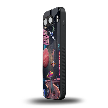 Cosmic Path oneplus nord 4 mobile cover | shockproof glass phone case