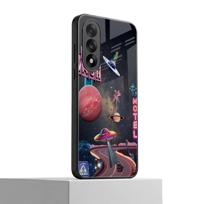 Cosmic Path oneplus nord 5 mobile cover | shockproof glass phone case