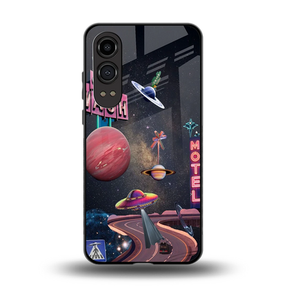 Cosmic Path back phone cover | glass case for oneplus nord ce 4 lite