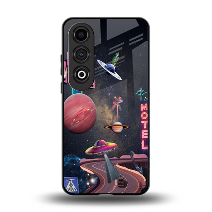 Cosmic Path back phone cover | glass case for oneplus nord ce 4