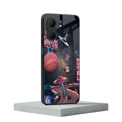 Cosmic Path oppo a5x 5g mobile cover | shockproof glass phone case