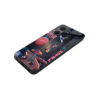 Cosmic Path stylish phone case for oppo a5x 5g | glossy glass and slim fit