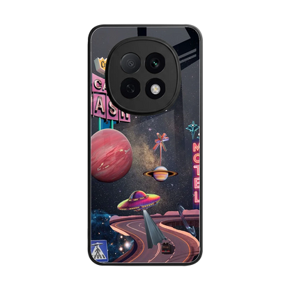 Cosmic Path back phone cover | glass case for oppo f29 pro 5g
