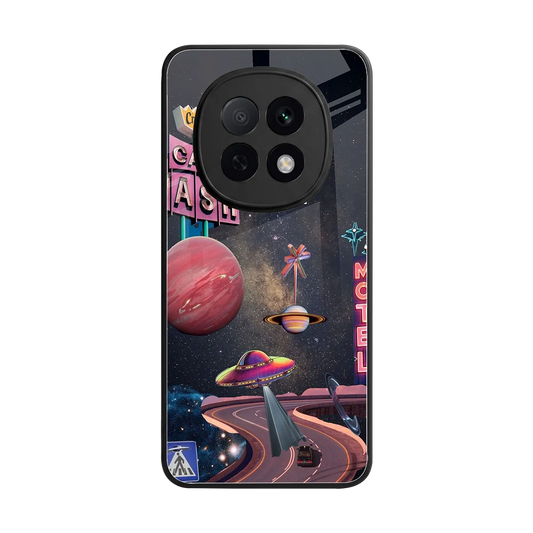 Cosmic Path back phone cover | glass case for oppo f29 pro 5g