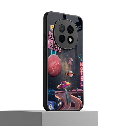 Cosmic Path oppo f29 pro 5g mobile cover | shockproof glass phone case