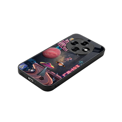 Cosmic Path stylish phone case for oppo f31 pro 5g | glossy glass and slim fit