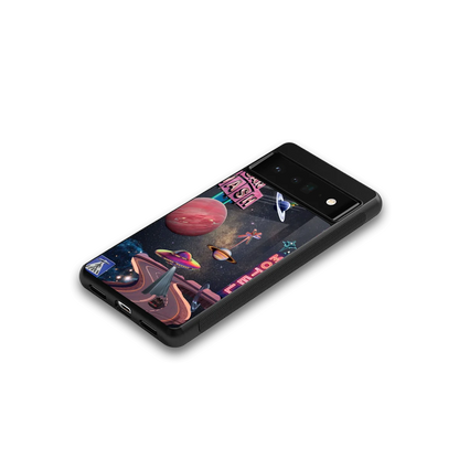 Cosmic Path google pixel 6 pro mobile cover | shockproof glass phone case