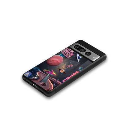 Cosmic Path google pixel 7 pro mobile cover | shockproof glass phone case
