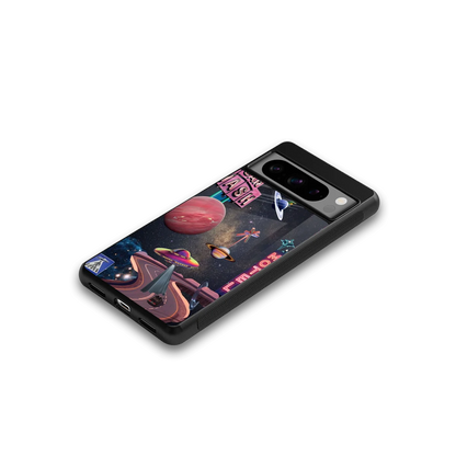 Cosmic Path google pixel 8 pro mobile cover | shockproof glass phone case