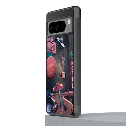 Cosmic Path stylish phone case for google pixel 8 pro | glossy glass and slim fit