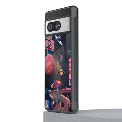 Cosmic Path stylish phone case for google pixel 8 | glossy glass and slim fit
