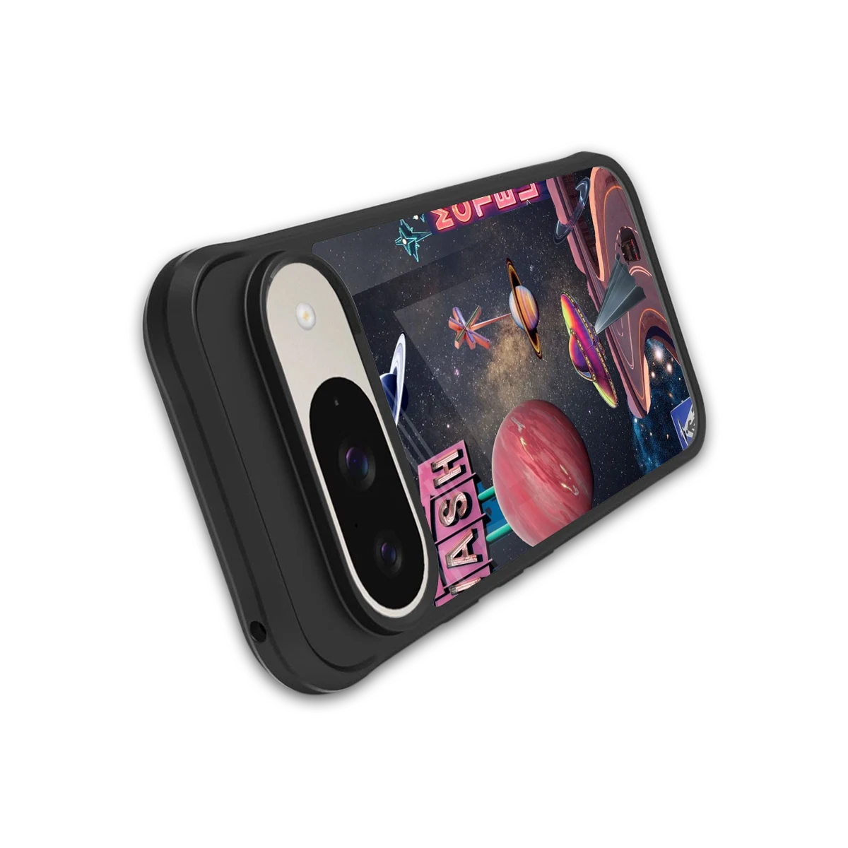 Cosmic Path stylish phone case for google pixel 9 | glossy glass and slim fit