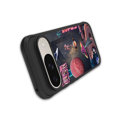Cosmic Path stylish phone case for google pixel 9 | glossy glass and slim fit