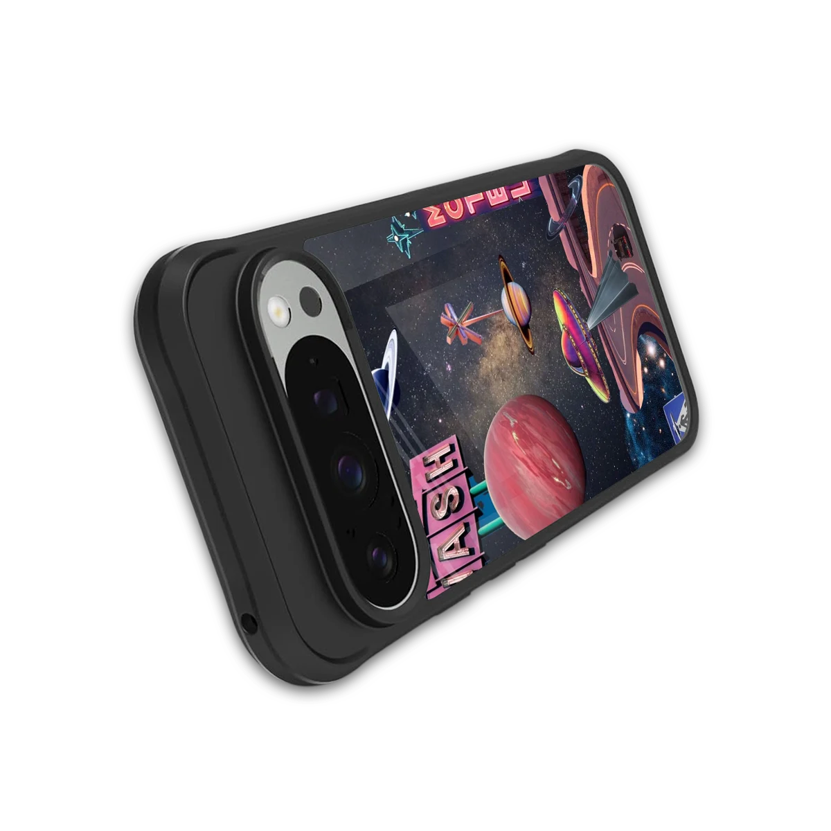 Cosmic Path stylish phone case for google pixel 9 pro xl | glossy glass and slim fit
