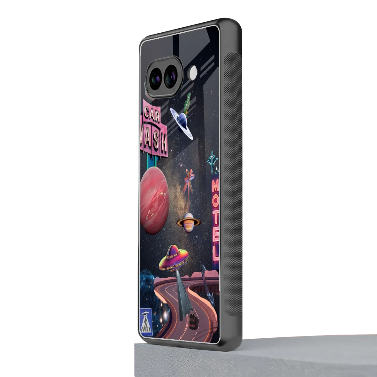 Cosmic Path google pixel 10a mobile cover | shockproof glass phone case
