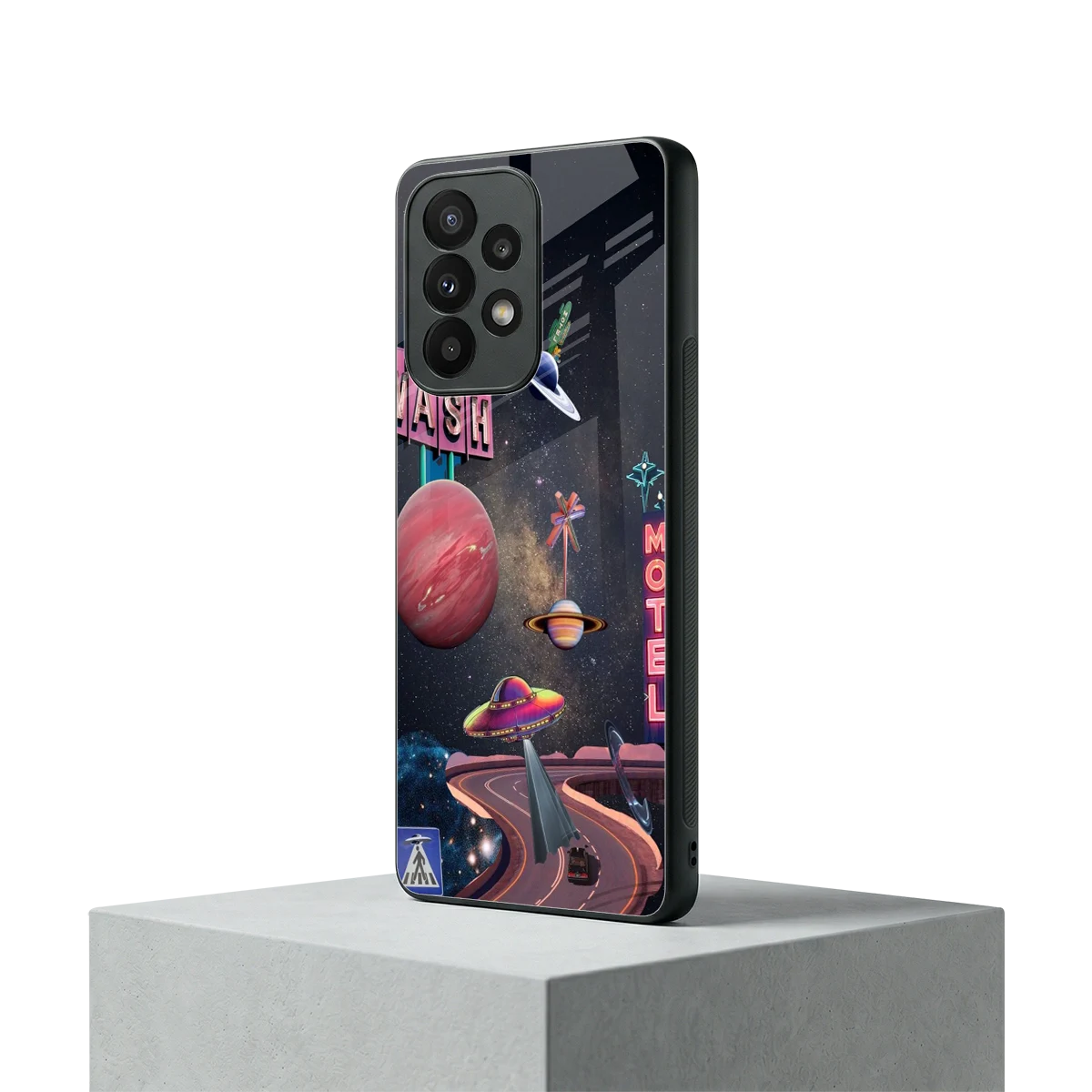 Cosmic Path samsung galaxy a23 mobile cover | shockproof glass phone case
