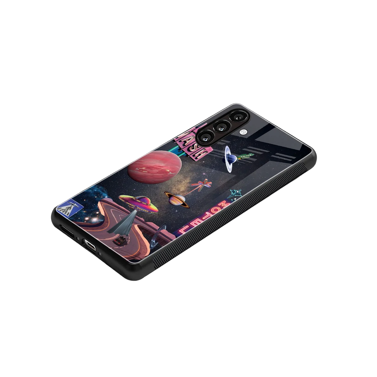 Cosmic Path stylish phone case for samsung galaxy m34 5g | glossy glass and slim fit