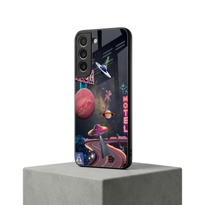 Cosmic Path samsung galaxy s22 mobile cover | shockproof glass phone case