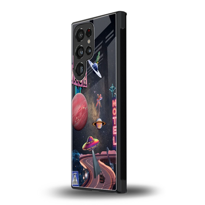 Cosmic Path samsung galaxy s24 ultra mobile cover | shockproof glass phone case
