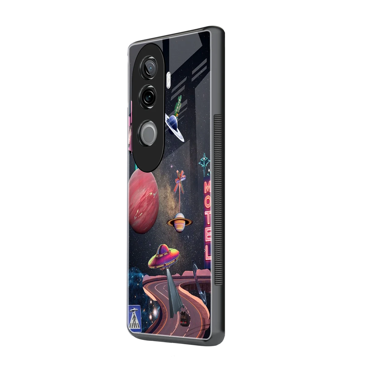 Cosmic Path vivo v40e mobile cover | shockproof glass phone case