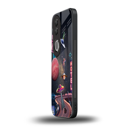Cosmic Path vivo v50 mobile cover | shockproof glass phone case