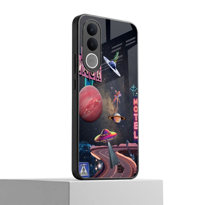 Cosmic Path vivo v70 fe mobile cover | shockproof glass phone case